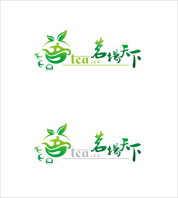 www.tea.cc 茗扬天下 logo设计