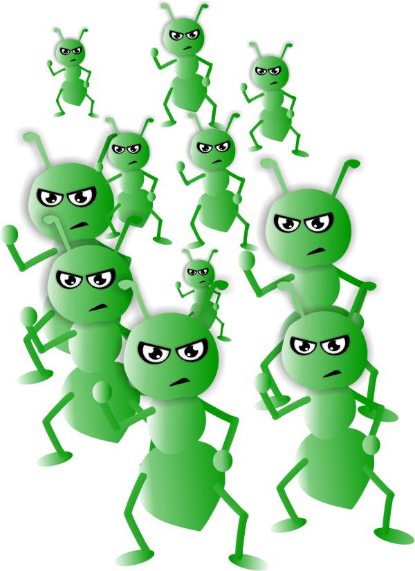 征团队文化精神吉祥物--蚂蚁的卡通形象和名称