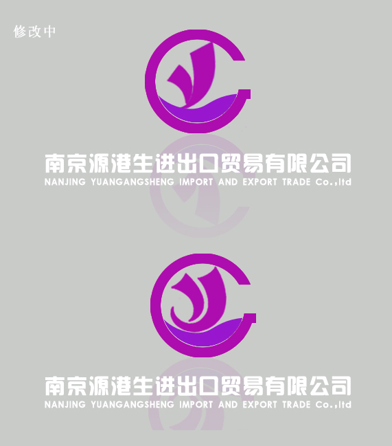 南京源港生进出口贸易公司 logo设计_200元_K