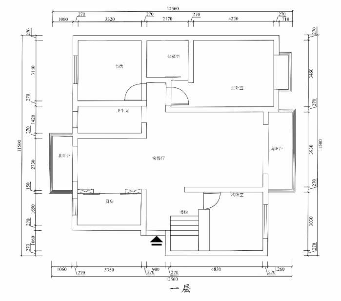 跃层200平左右房屋装修效果图设计